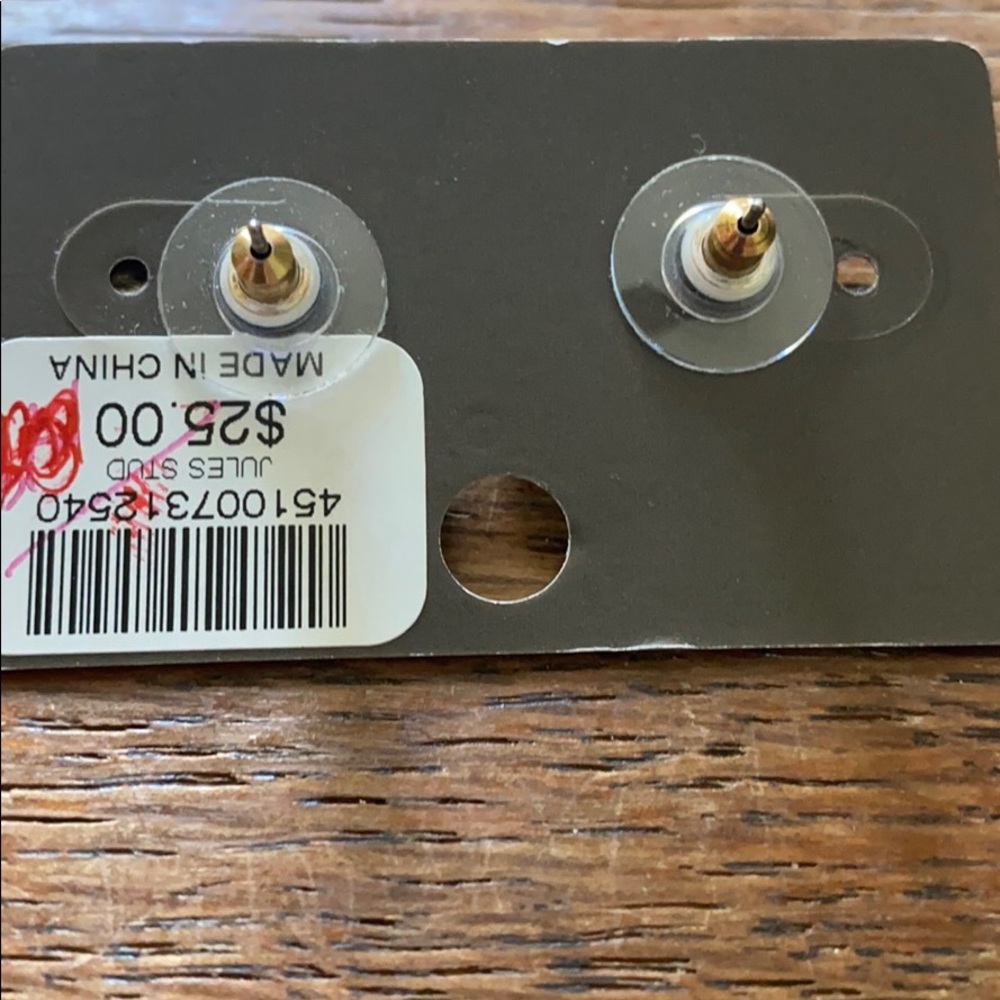 Chico Earring set NWT in gold bag ( pierced ear) - Picture 3 of 6